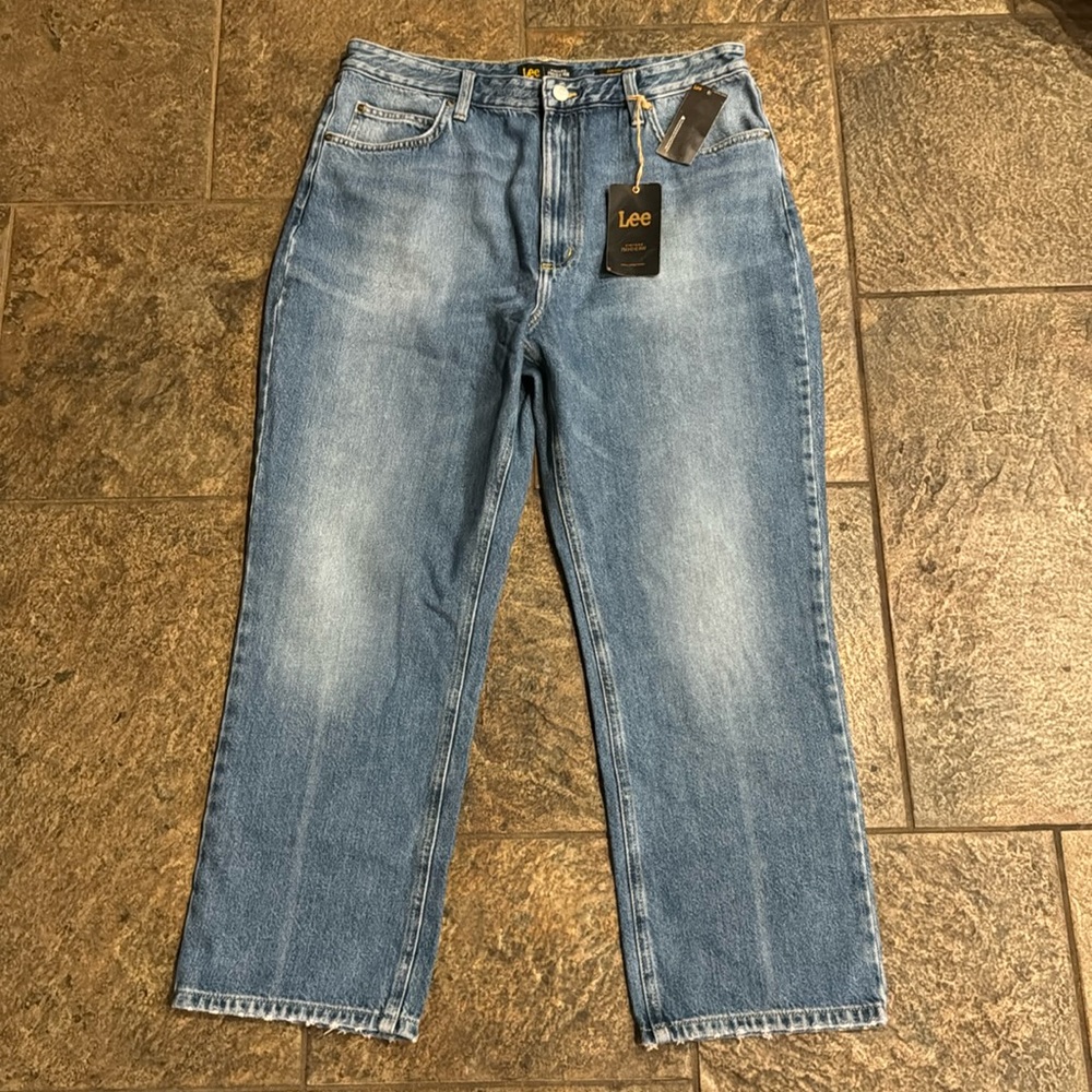 Lee Vintage Modern High Rise Straight Leg Jeans